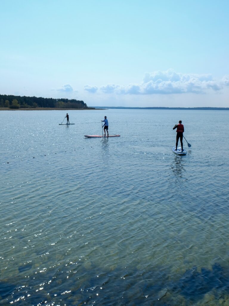 Kitekollektivet Stand up paddle boarding sup with friends